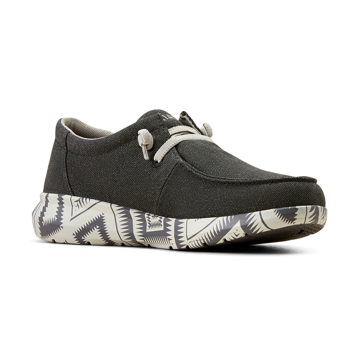  Ariat Men's Charcoal Grey & Aztec Hilo Shoes