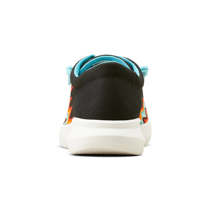  Ariat Men's Orange & Blue Zig Zag Hilo Shoes