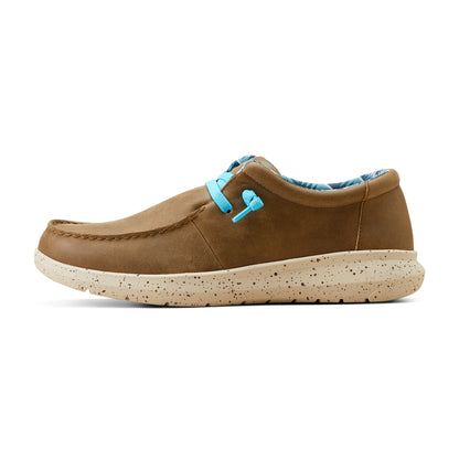  Ariat Men's Brown Bomber Hilo Slip On