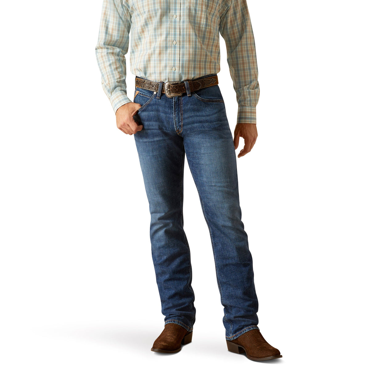  Ariat Men's M4 Relaxed Straight Leg Jeans