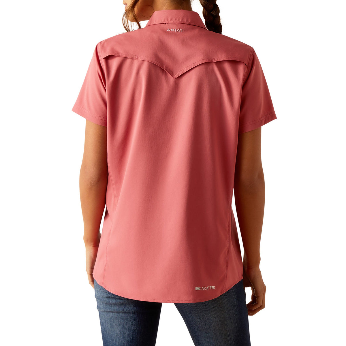  Ariat Women's VentTek Slate Rose Shirt