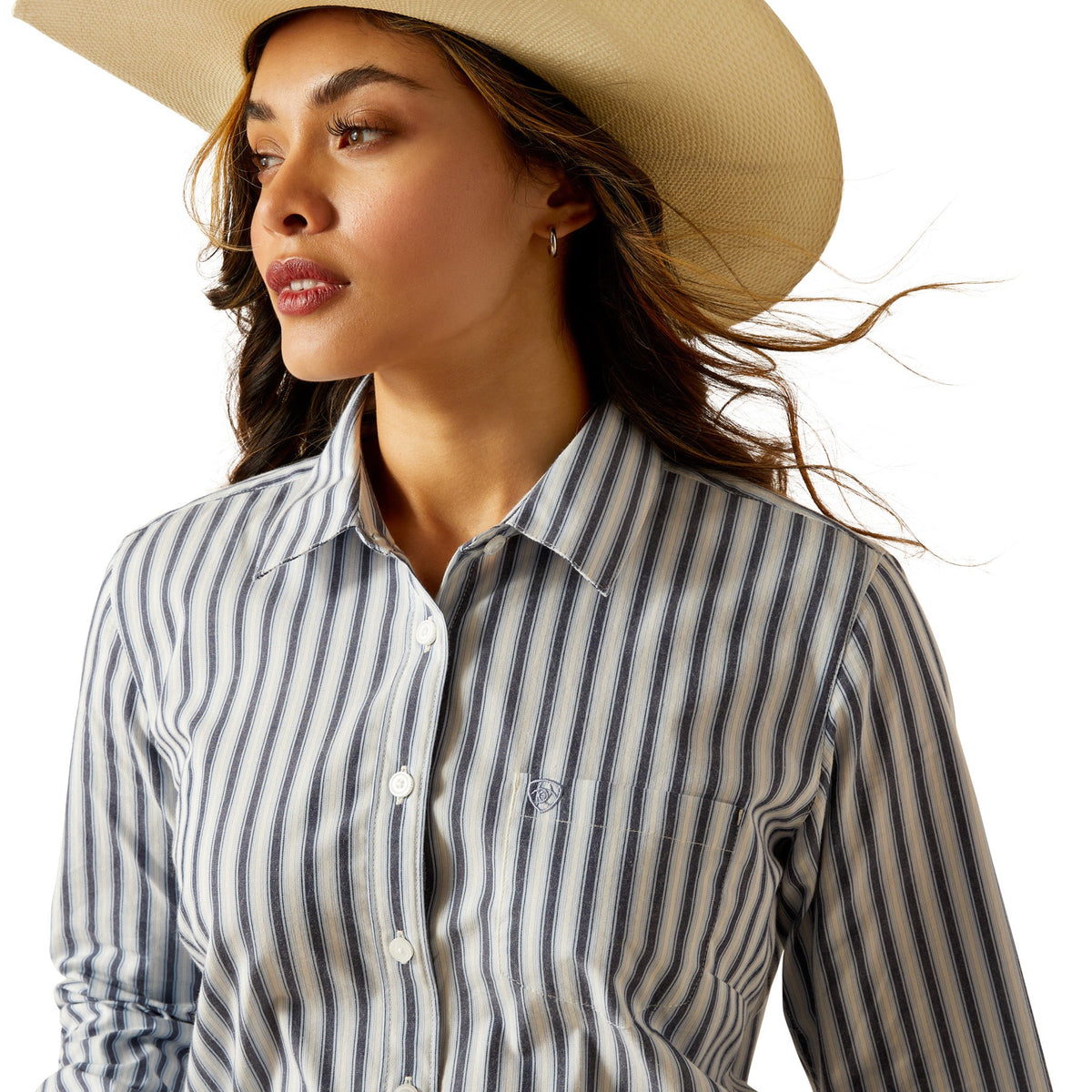  Ariat Women's Kirby Baja Stripe Long Sleeve