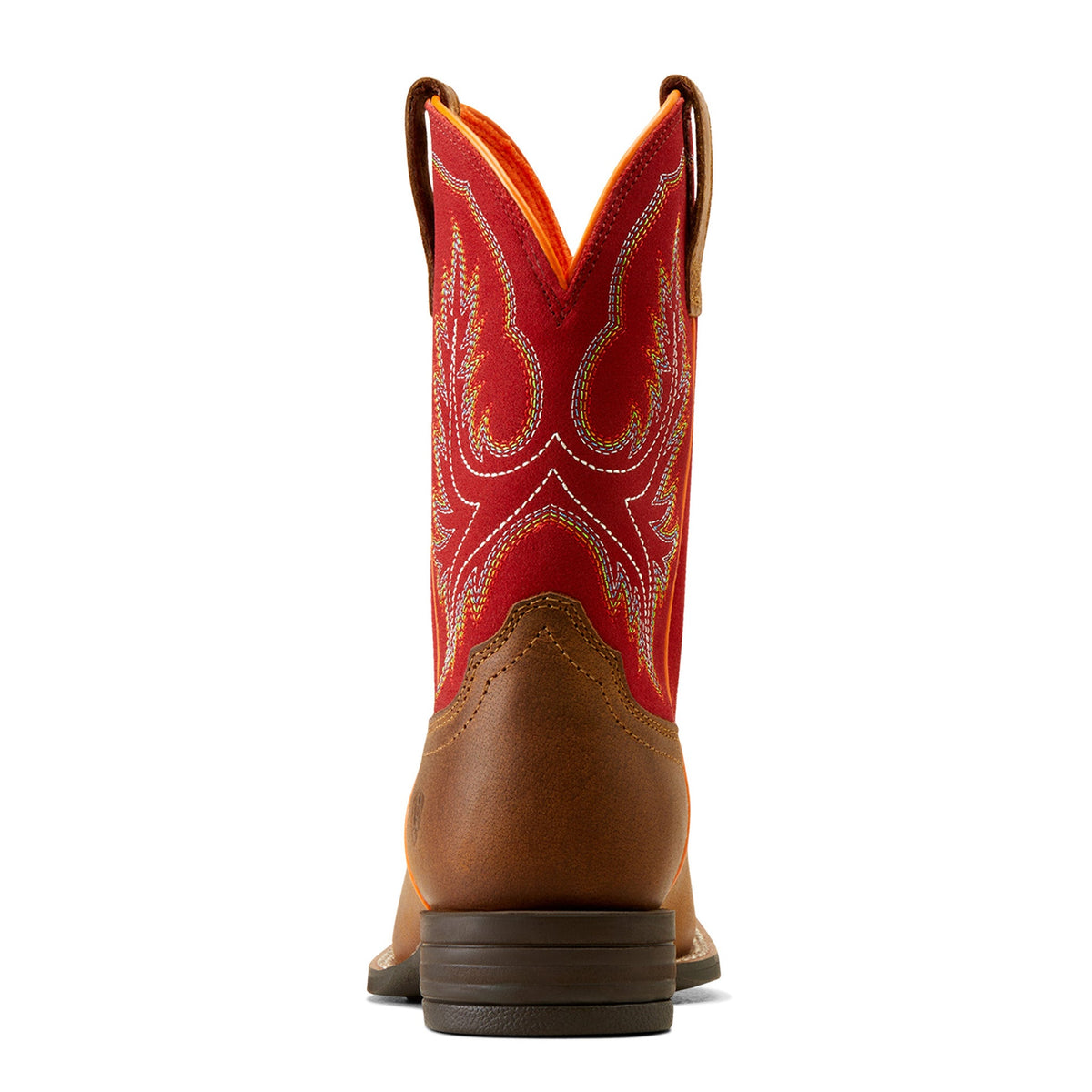  Ariat Red Youth Square Toe