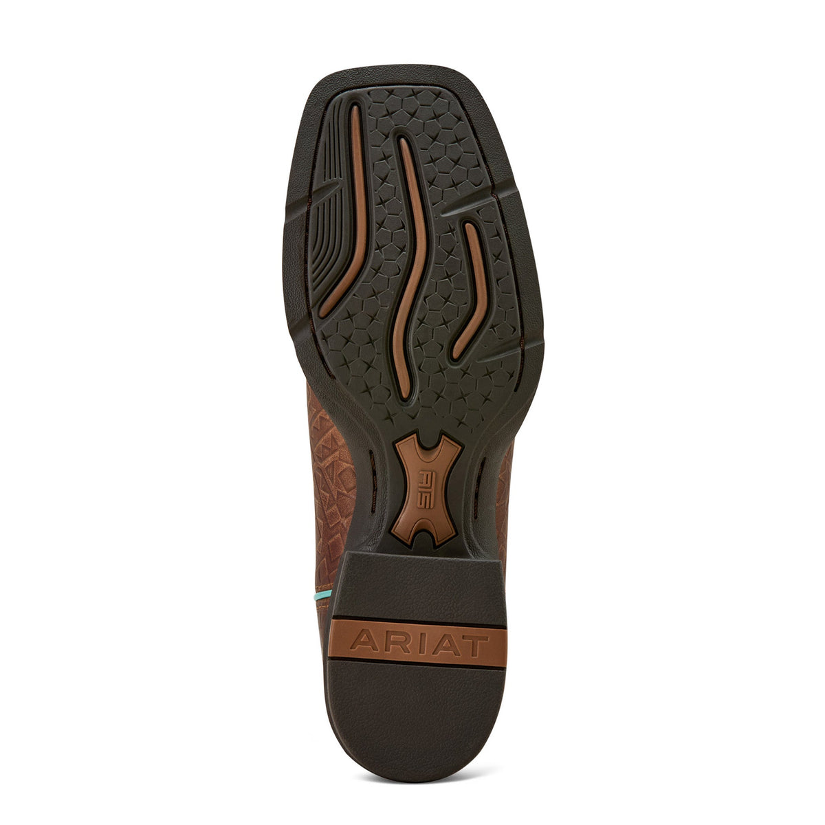  Ariat Women's Tan Southwest Embossed Boots