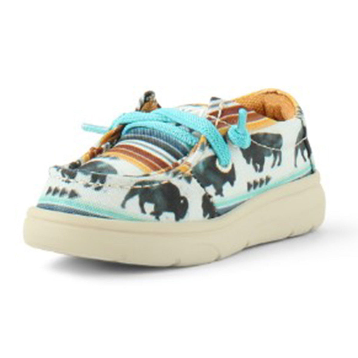  Ariat Kid's Hilo Buffalo Lil' Stomper Shoes