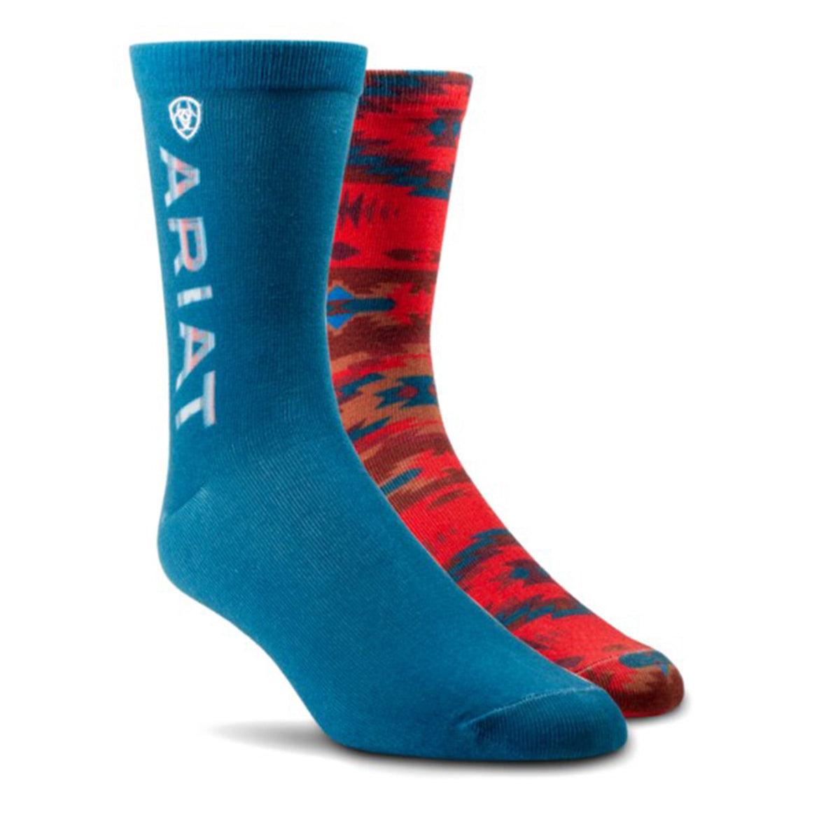  Ariat Women's 2 Pack Adobe Canyon Crew Socks