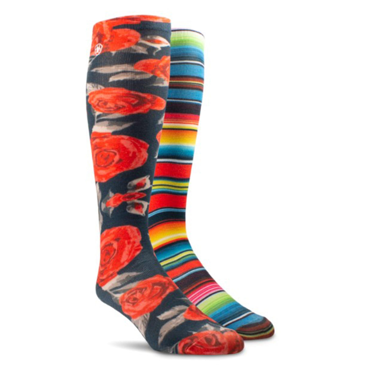  Ariat Women's Beauty Knee High 2 Pack Sox