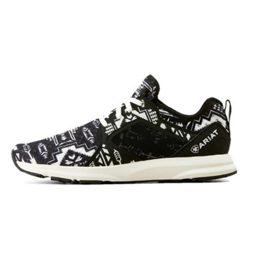  Ariat Women's Black & White Midnight Montana Fuse
