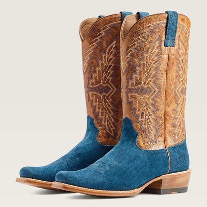  Men's Ariat Futurity Blue Stone Showman Cowboy Boot