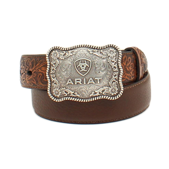  Ariat Boy's Distressed Brown Belt