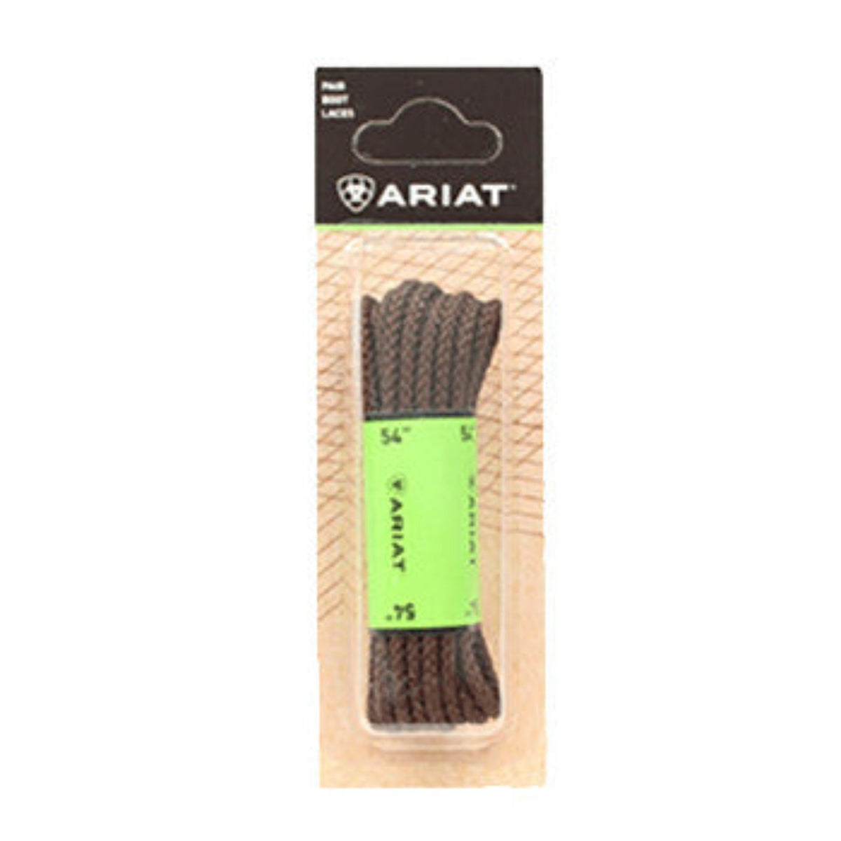  Ariat Brown Boot Laces 48"