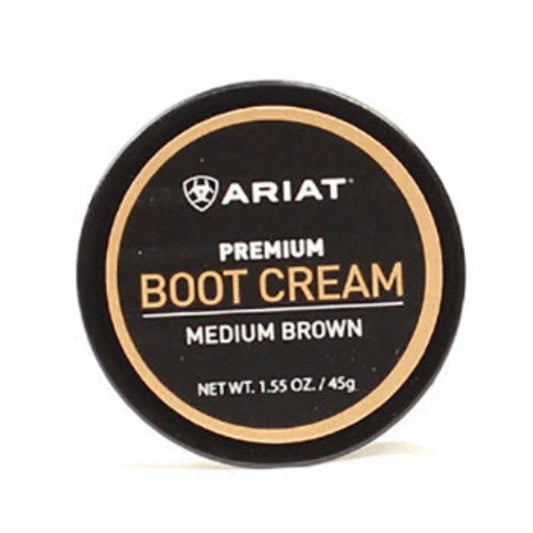  Ariat Medium Brown Boot Cream