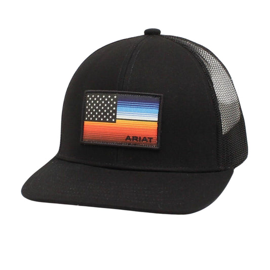  Ariat Men's Serape Flag Baseball Cap