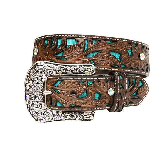  Ariat Women's Floral Belt