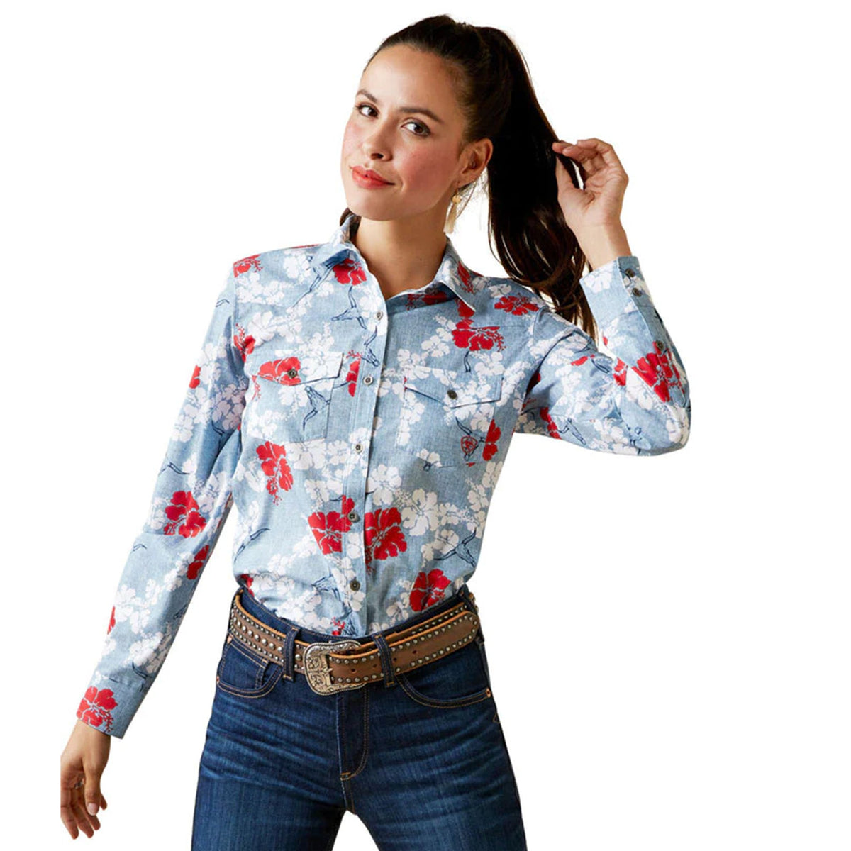 Ariat Women's Western VentTEK Shirt