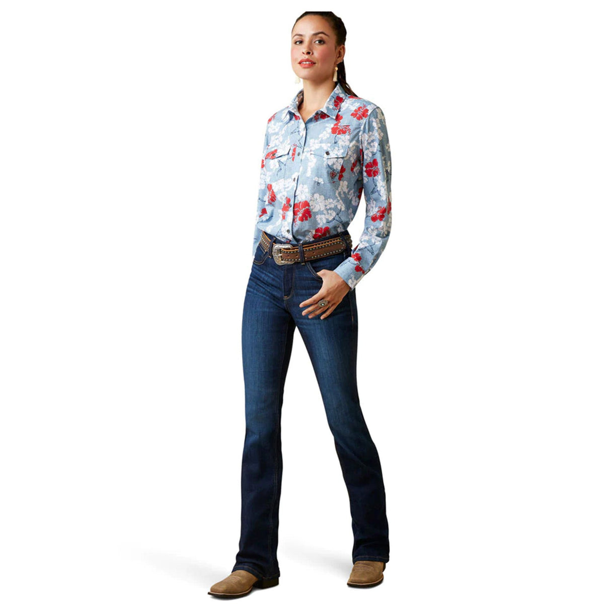  Ariat Women's Western VentTEK Shirt
